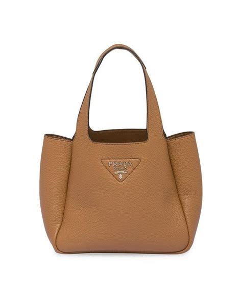 prada mesh bag|Prada brown leather tote bag.